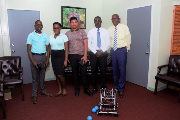 Team SKN Excel at FIRST Global Robotic Competition
