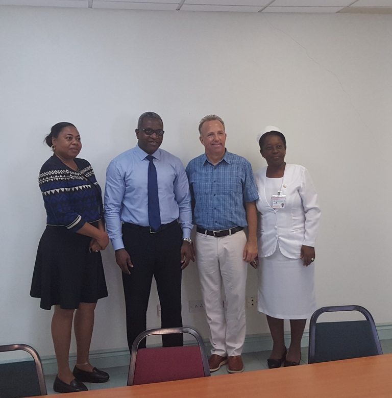 Christophe Harbour Makes Donation For New Hospital Ambulance