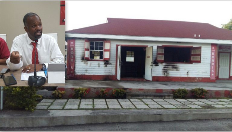 Konris’ Constituency Office Destroyed By Fire