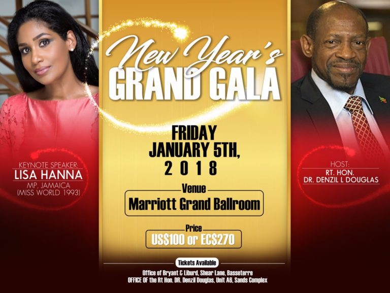 PRESS RELEASE: Miss World 1993 Guest Speaker Douglas’  New Year’s Gala