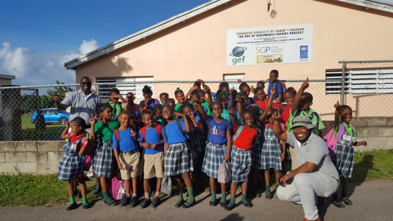 First Green Energy School In SKN