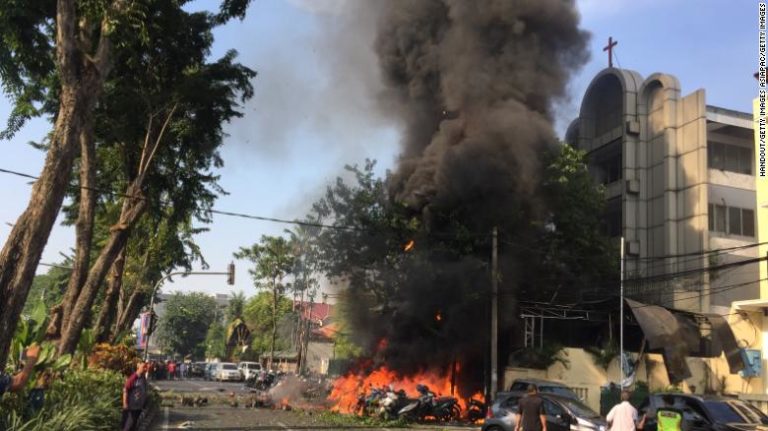 Three families were behind the ISIS-inspired bombings in Indonesia’s Surabaya, police said