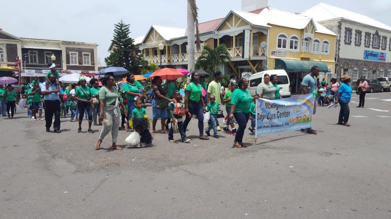 More Fathers Participate In Child Month Parade