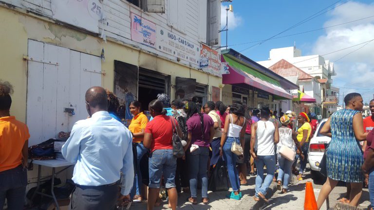 Damaged Store Still Conducting Business