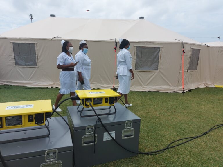 PM Harris: “Life First Strategy” Field Hospitals Can Be Moved To Different Areas In SKN