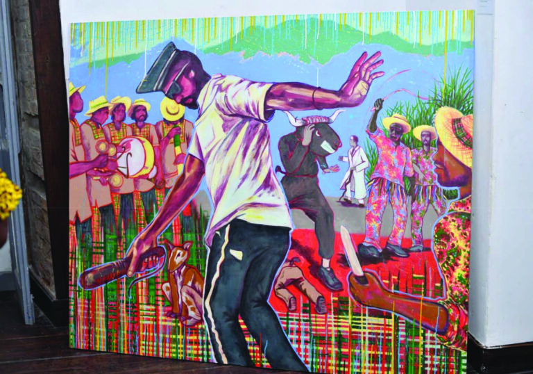 Masquerade Traditions Art Exhibition Showcases SKN Artpieces And Literature At Shadwell Greathouse