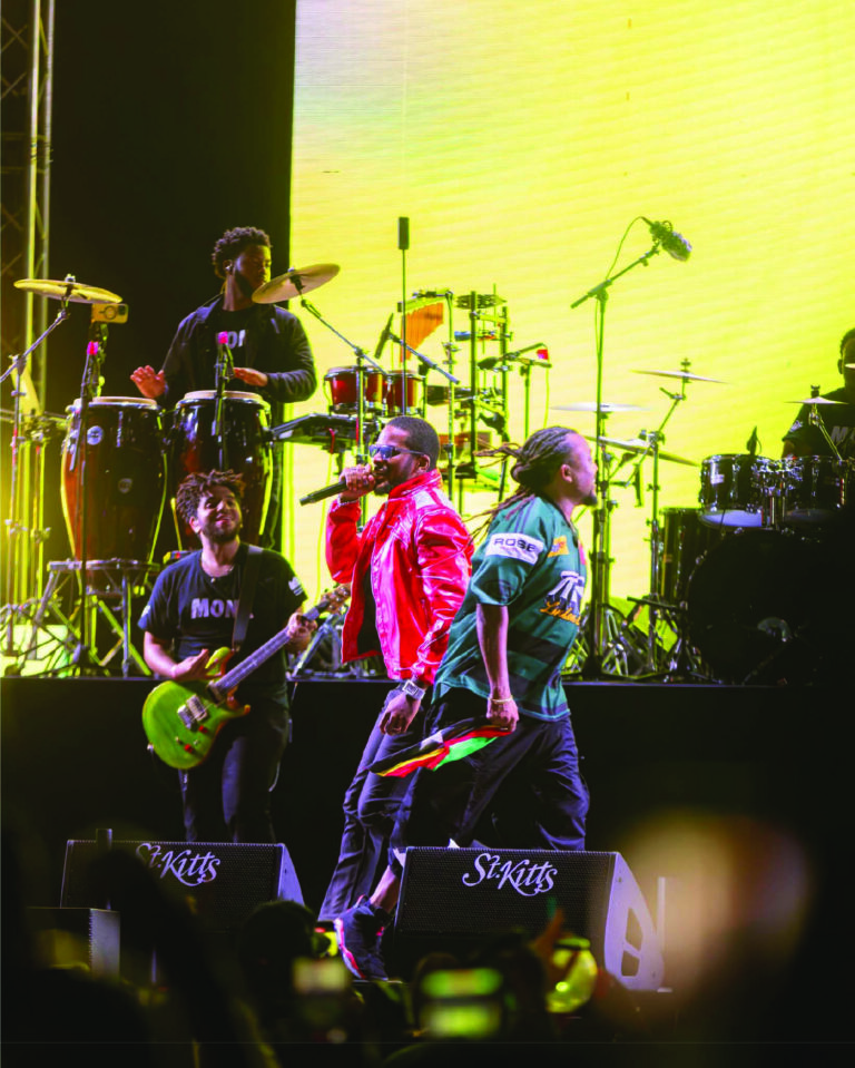 Machel Montano Featuring Brandon Set Warner Park Ablaze With Surprise Soca Link-Up