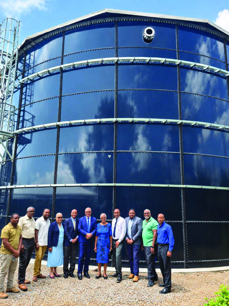 NIA Commissions New 500,000-Gallon Tank to Boost Nevis Water Security