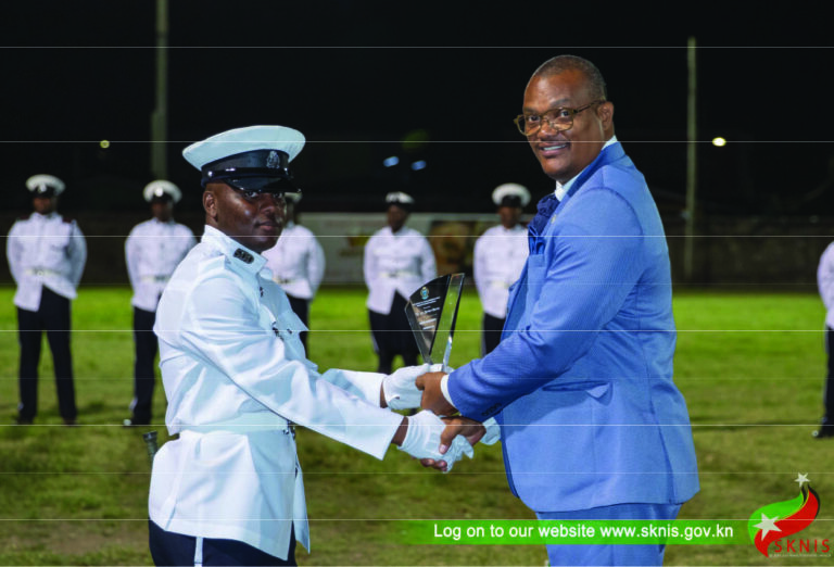 Constable Zaviah Harris Earns Best Recruit Award Of Course #47