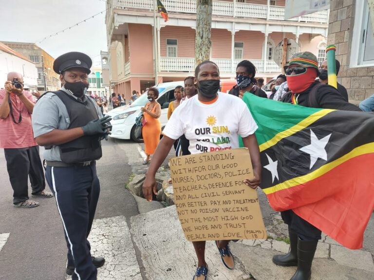 Public Debates Peaceful Protest After Tear Gas, Arrests