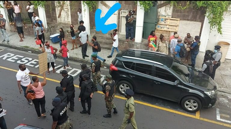 Well-known Social Media Personality Captures Own Arrest At Protest Coverage During Live Recording