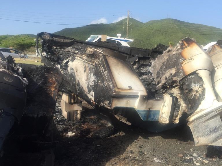 Arson incident in Nevis being investigated