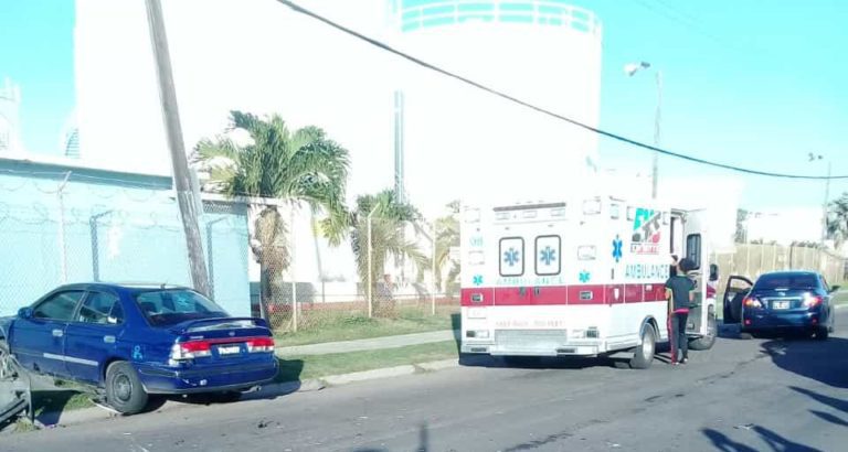 Drivers Hospitalised After Crashing Near Stop Sign