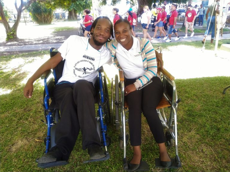Marchers Go About Disabled For A Cause