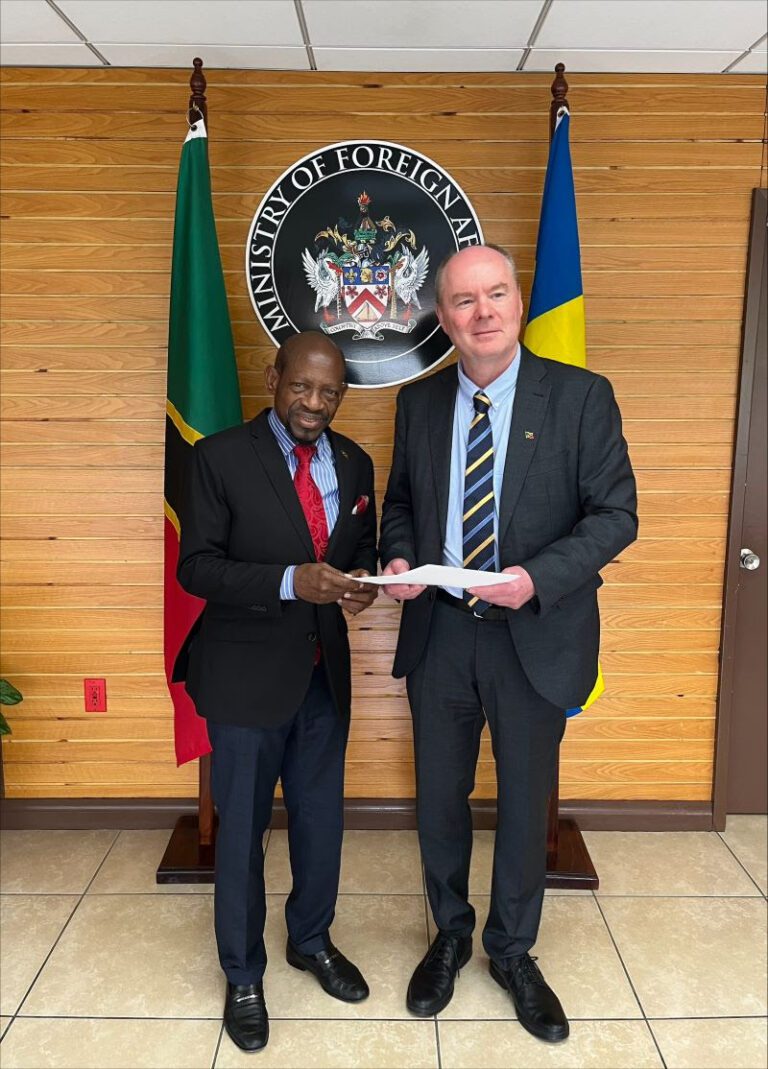 Swedish Ambassador Pays Courtesy Call on the Rt. Honourable Dr. Denzil Douglas