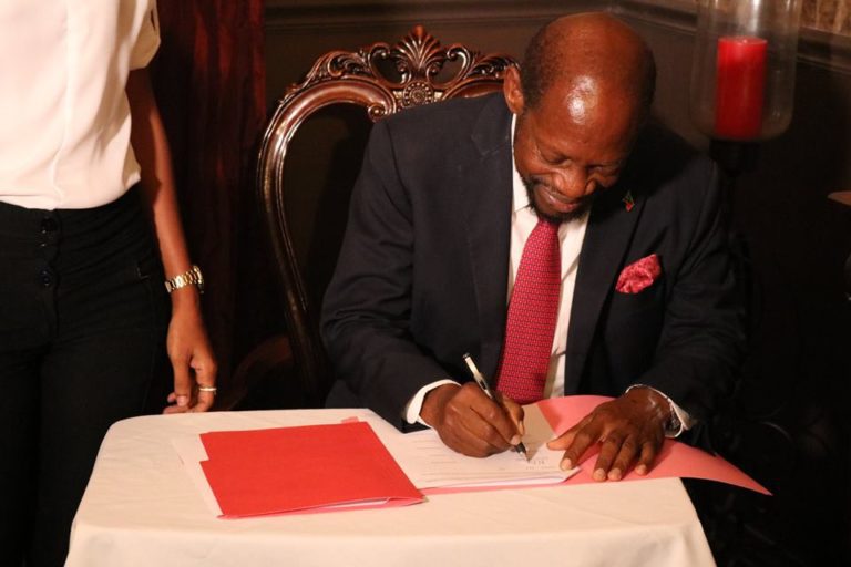 SKNLP Candidates Sign Personal-Professional Good Conduct Document