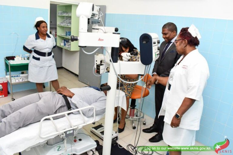 Government Procures Microscope for the Ophthalmic Unit at the JNF General Hospital