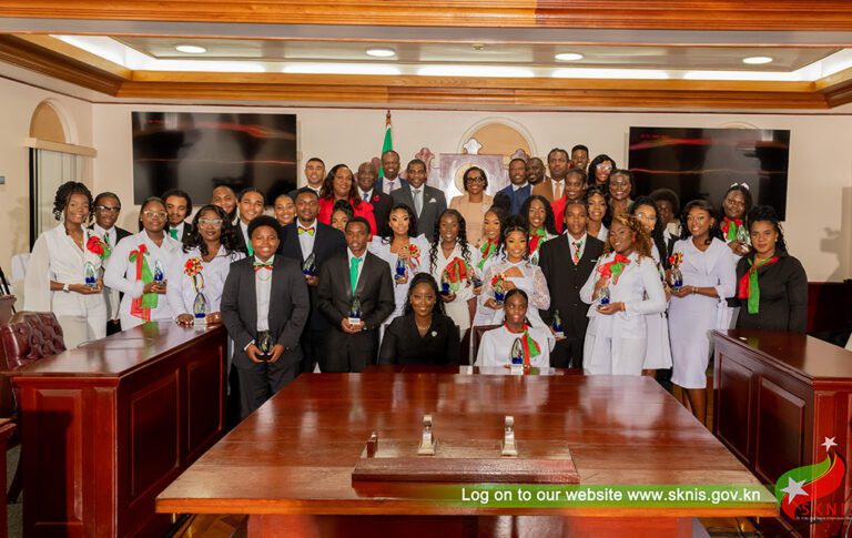 St. Kitts and Nevis Honours the 2024 Class of the 25 Most Remarkable Teens at Special Parliamentary Session