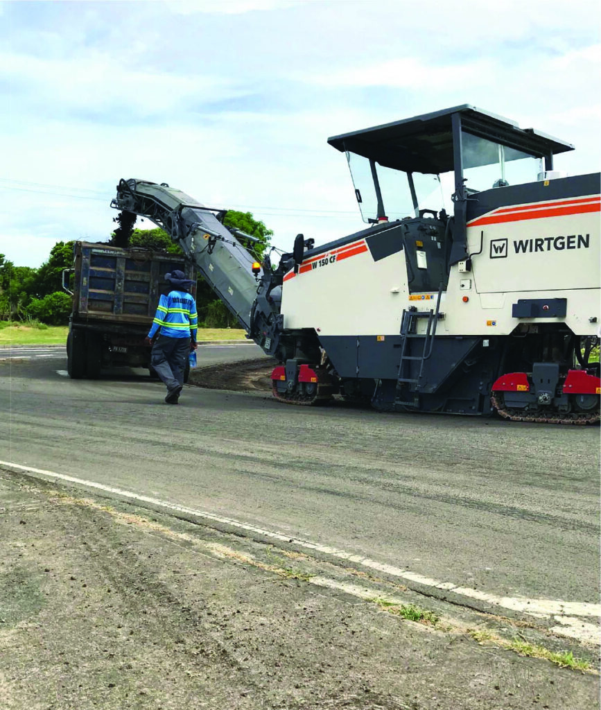 Nevis Public Works Department provides essential equipment, personnel