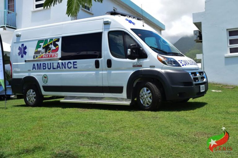New Ambulance Fleet Set to Arrive in St. Kitts and Nevis Next Month