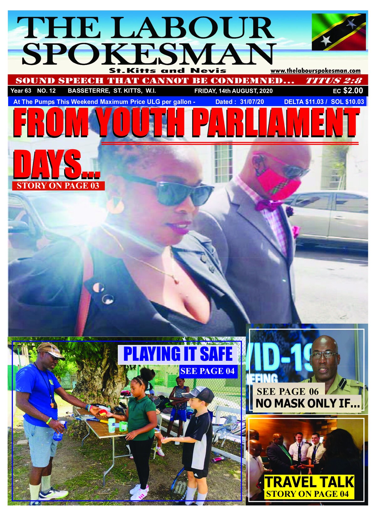 The Labour Spokesman — 14 August 2020