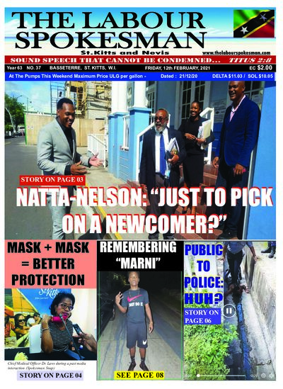 Year 62 No. 37 front page
