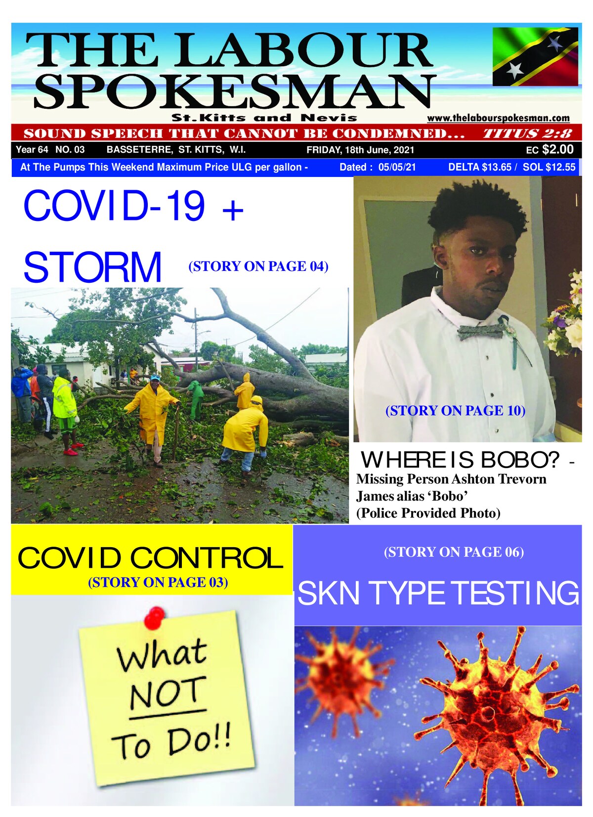 The Labour Spokesman — 18 June 2021