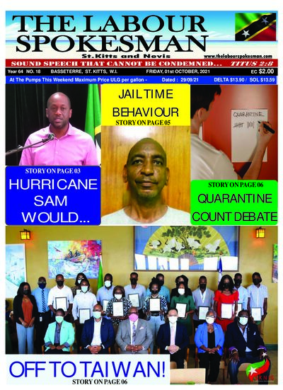 Year 63 No. 18 front page