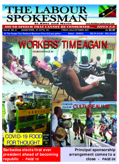 Year 63 No. 21 front page