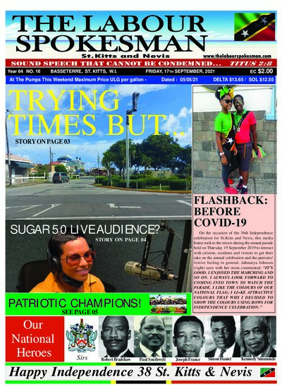 Year 63 No. 16 front page