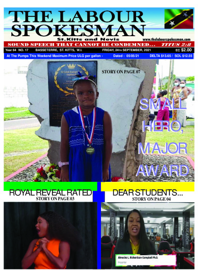 Year 63 No. 17 front page
