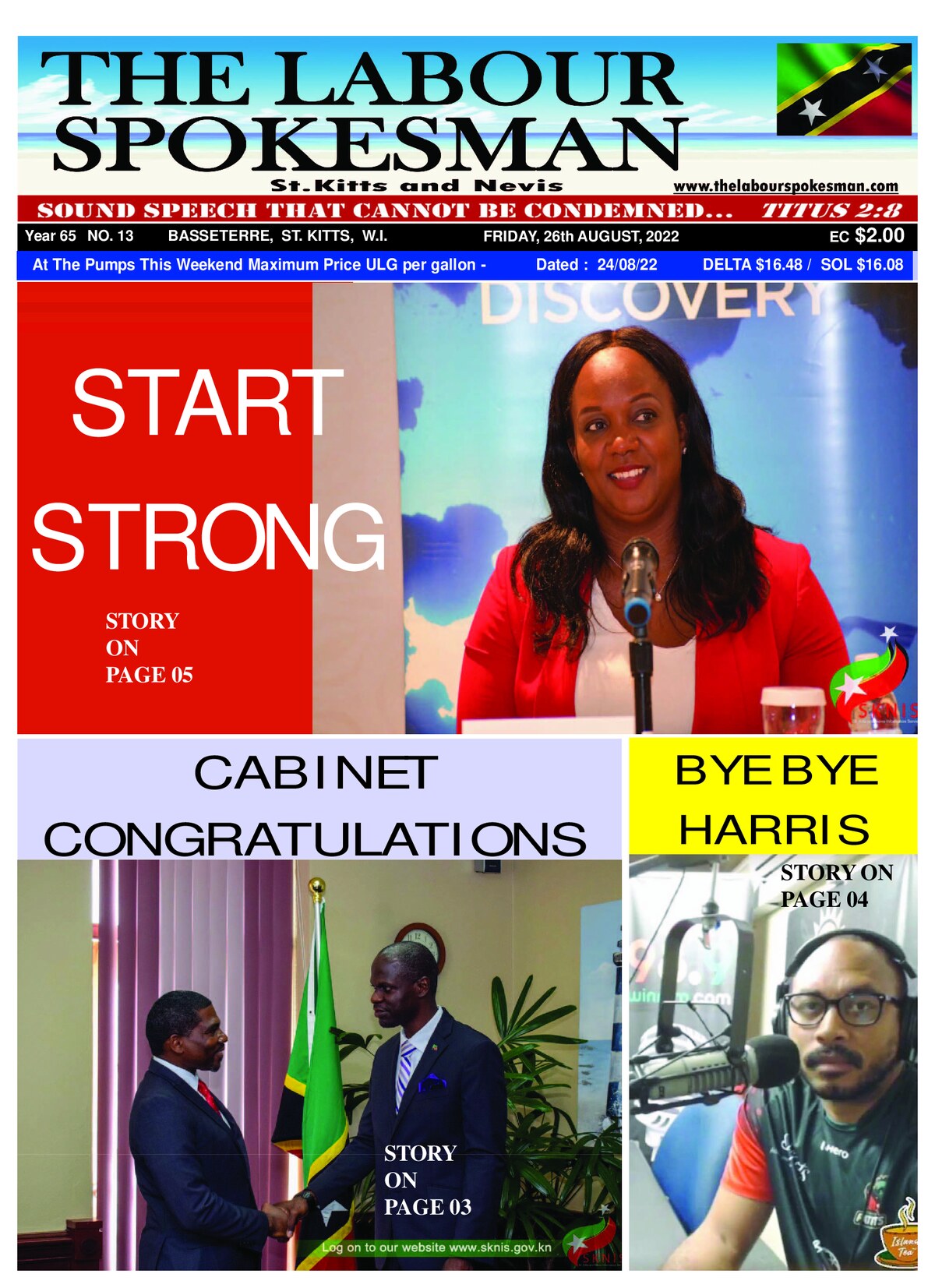 The Labour Spokesman — 26 August 2022