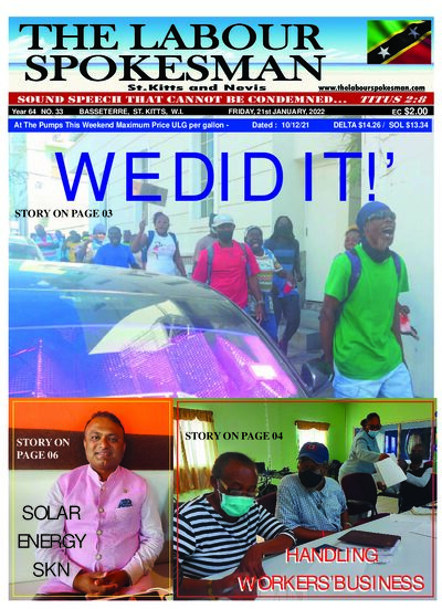 Year 63 No. 33 front page