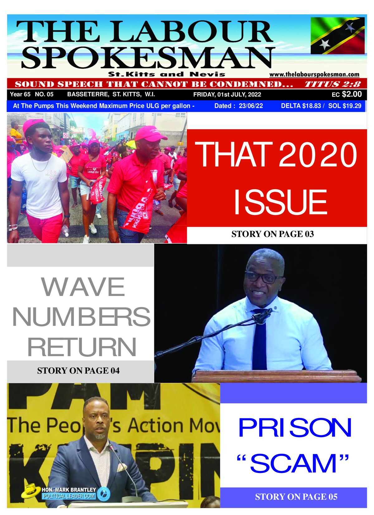 The Labour Spokesman — 1 July 2022