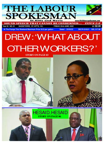 Year 64 No. 01 front page