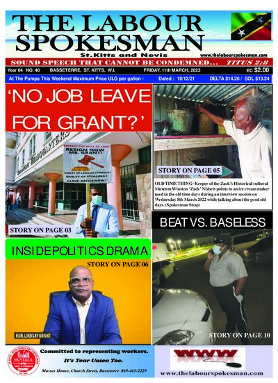 Year 63 No. 40 front page