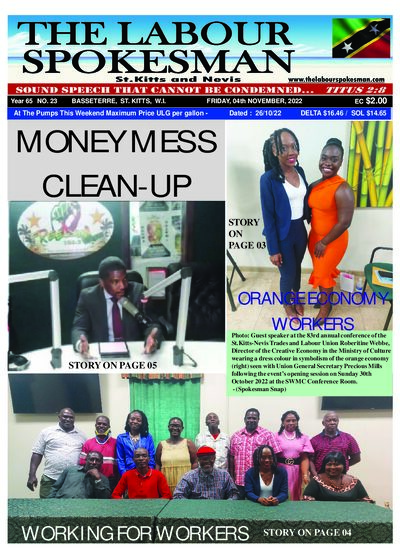 Year 65 No. 23 front page