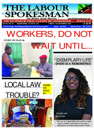 Year 65 No. 24 front page