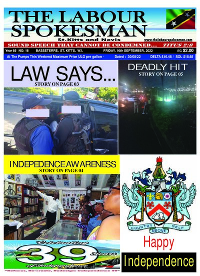 Year 64 No. 16 front page