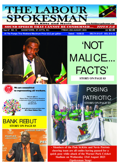 Year 67 No. 13 front page