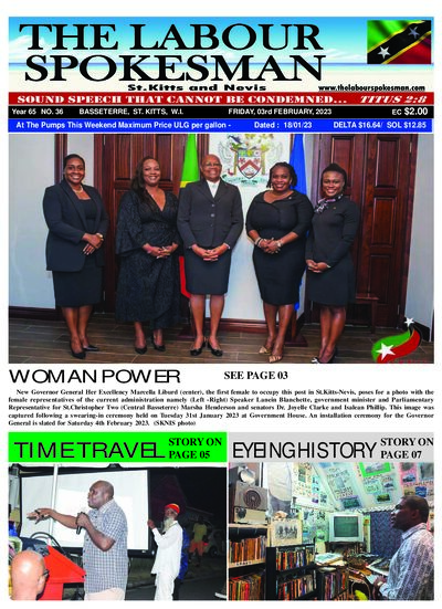 Year 65 No. 36 front page