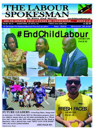 Year 66 No. 01 front page