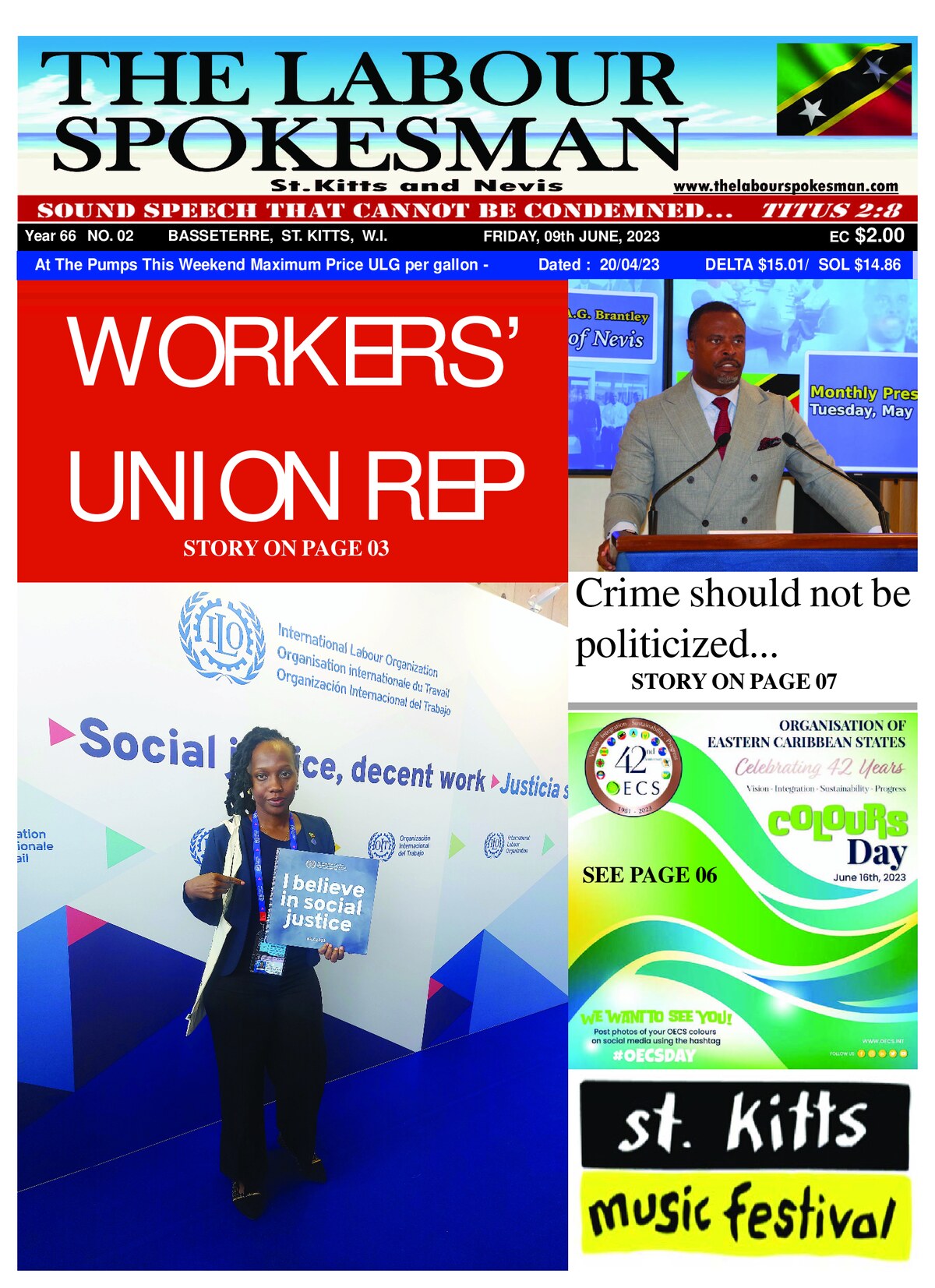 The Labour Spokesman — 9 June 2023