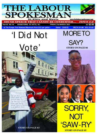 Year 65 No. 44 front page