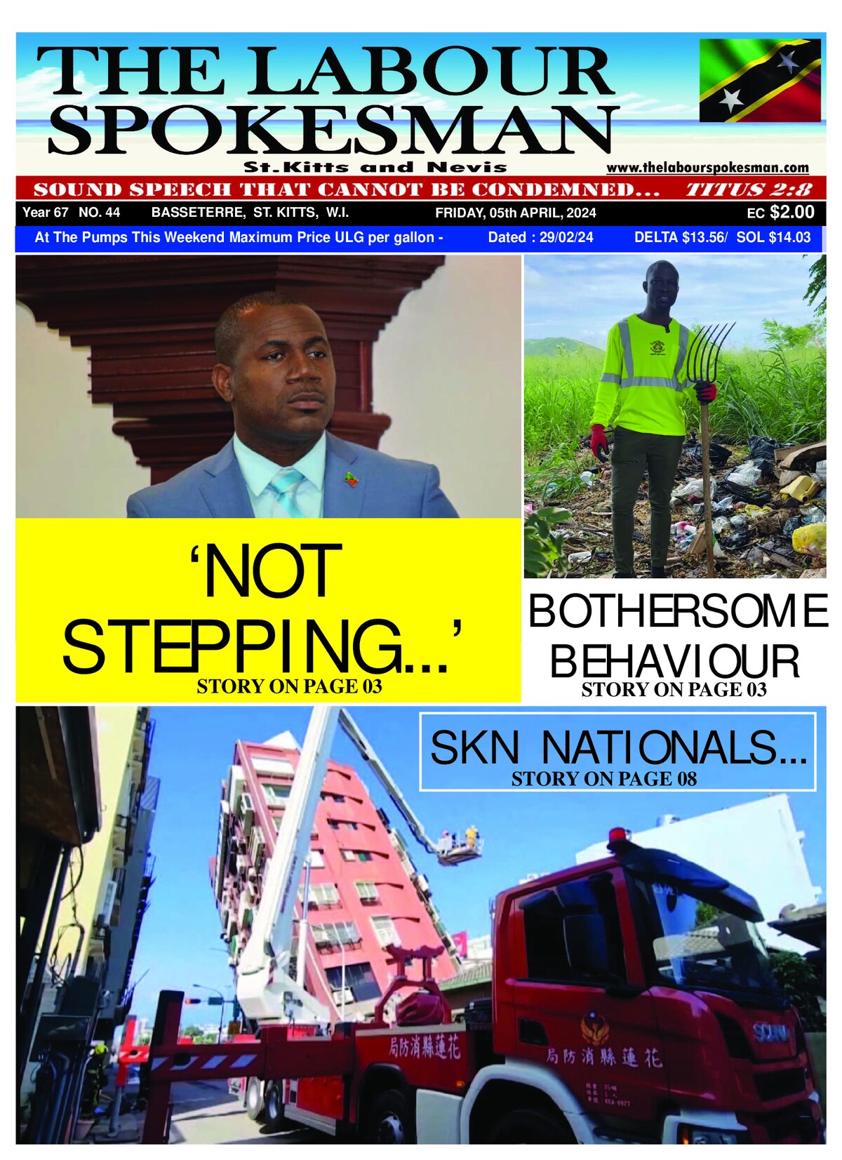 The Labour Spokesman — 5 April 2024
