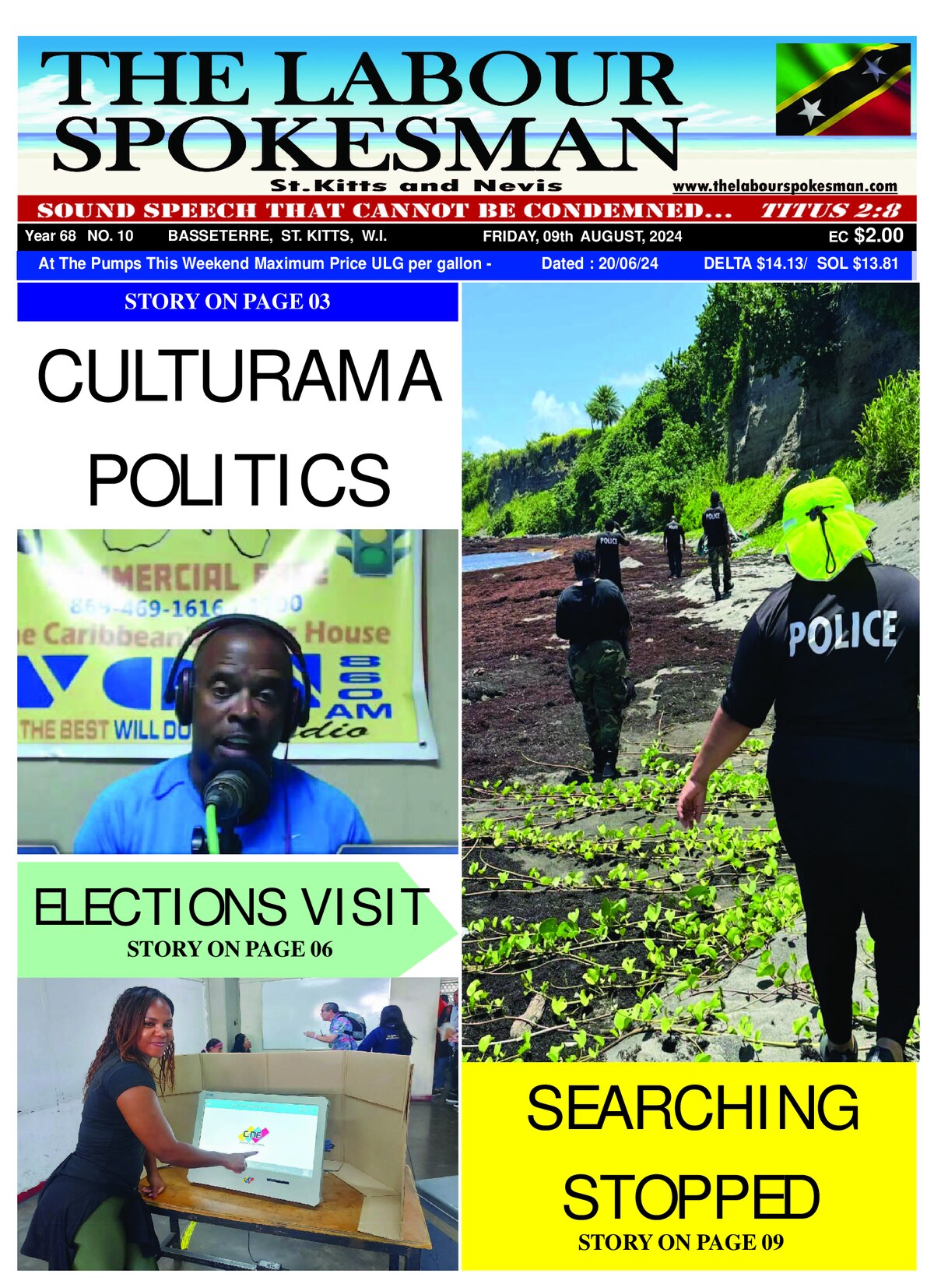 The Labour Spokesman — 9 August 2024