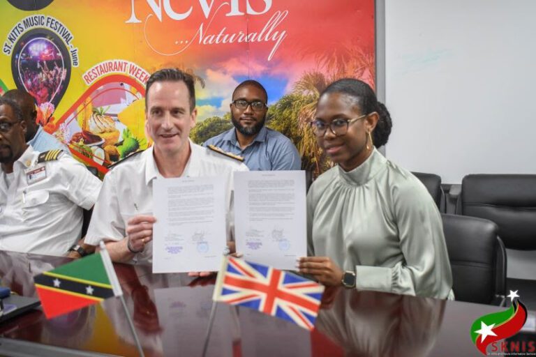 St. Kitts and Nevis Signs Bilateral Agreement With UK Hydrographic Office