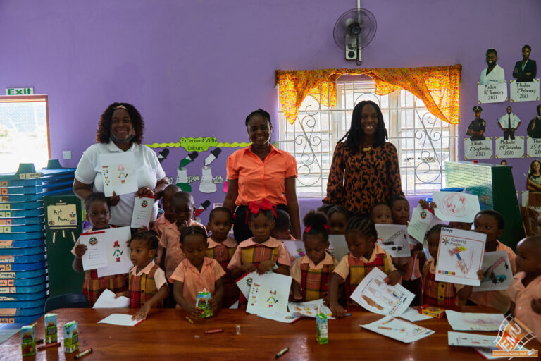 SKNTVETC Colour and Sip Activity