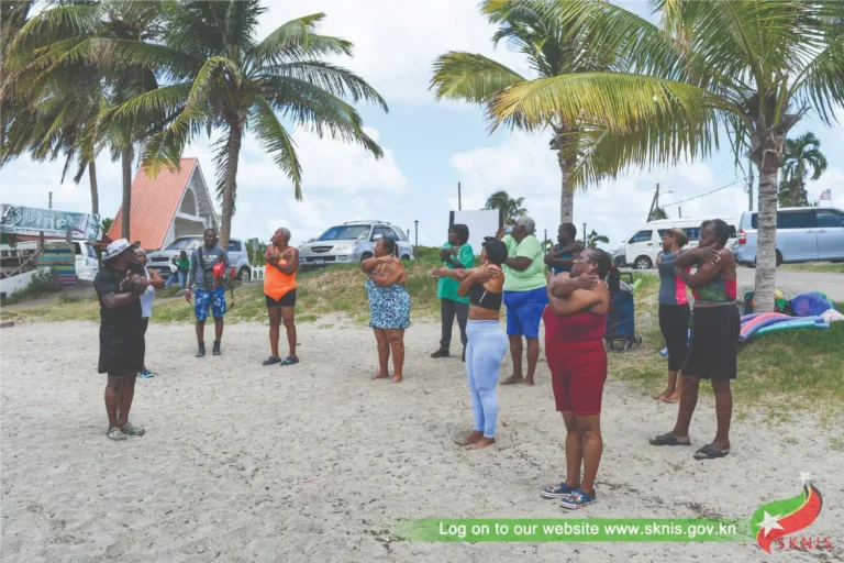 Seniors Embrace Ocean Awareness During World Food Day Beach Aerobics Initiative 