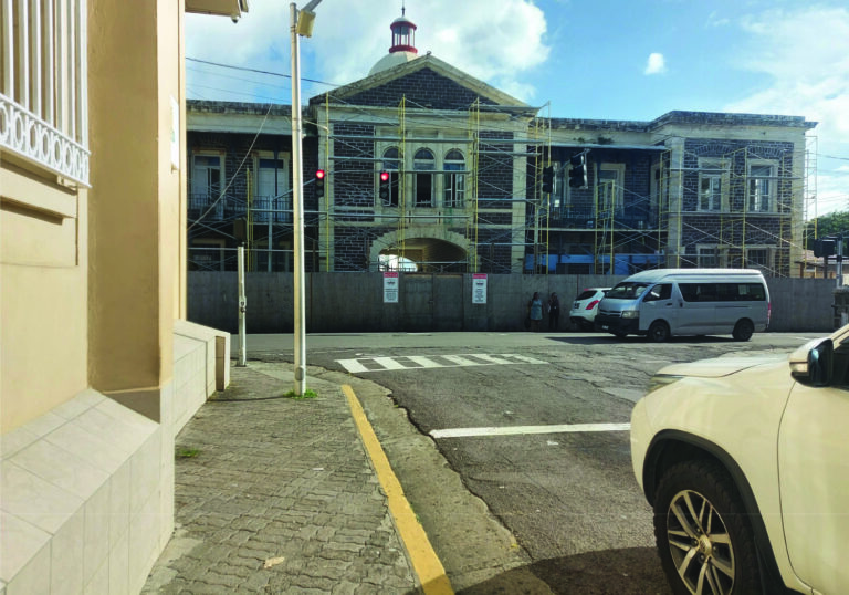 Project Official: Blocked Off Bay Road Sidewalk To Return Use Shortly